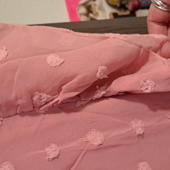 ♥️Last one New pretty pink swiss dot dress - Picture 11 of 13